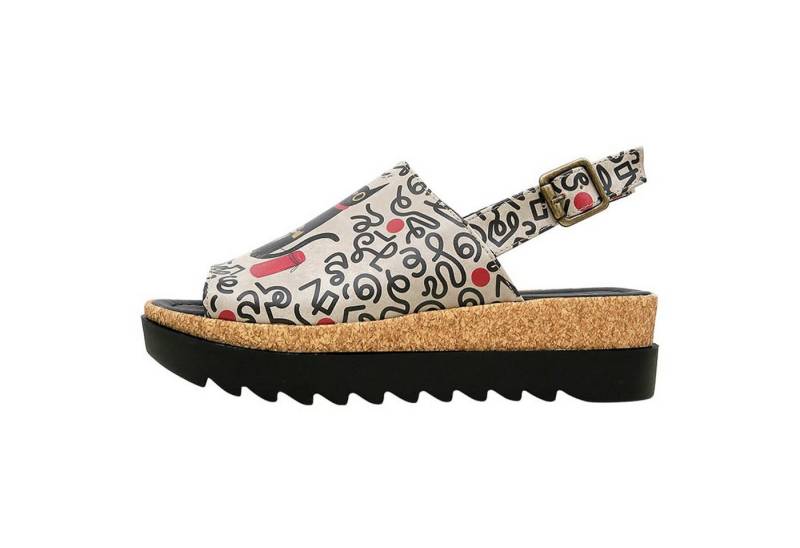 DOGO Gigi Sandale Cat And Mouse Damen Sandalen Sandalette Handgefertigt von DOGO