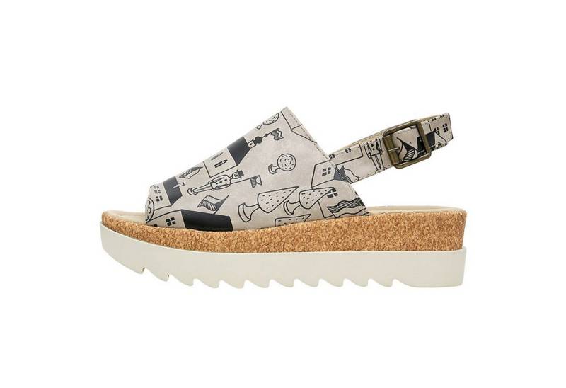 DOGO Gigi Sandale Toy Houses Damen Sandalen Sandalette Handgefertigt von DOGO