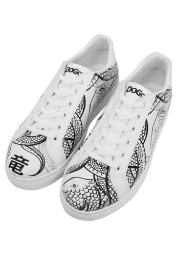 DOGO Herren Ace Sneakers Men Sneaker, The Power of The Dragon, 41 EU von DOGO