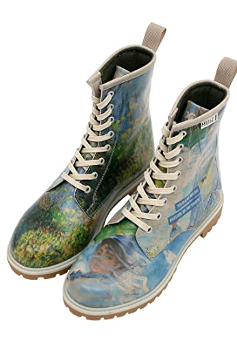 DOGO Lange Stiefel für Damen – veganes Leder und einzigartiges Design, Damen-Winterstiefel, bequeme und stilvolle Damenstiefel, Claude Monet Damen mit Sonnenschirm, 40 EU DOGO Lange Stiefel für Damen – veganes Leder und einzigartiges Design, Damen-Winterstiefel, bequeme und stilvolle Damenstiefel, Claude Monet Damen mit Sonnenschirm, 40 EU von DOGO