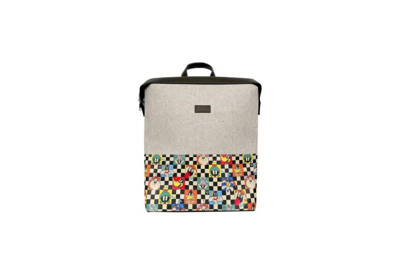 DOGO Laptoptasche Slim Backpack Rucksack Looney Tunes You're-Despicable Damen, Handgefertigt von DOGO