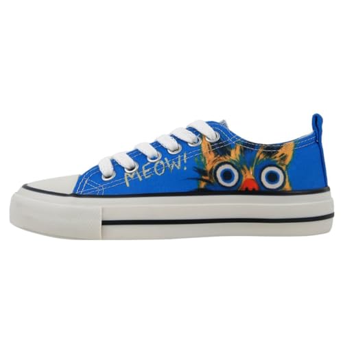 DOGO Liria Low-Top Sneaker Meow Attack Damen Sneaker 38 von DOGO