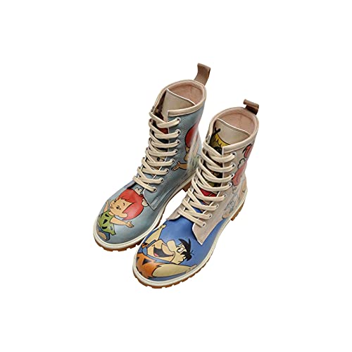 DOGO Long Boots - Family Rocks - Vegane Damen Boots und Nachhaltige und Bunte Stiefeletten - Trendige Bequeme Stiefel für Damen DOGO Long Boots - Family Rocks - Vegane Damen Boots und Nachhaltige und Bunte Stiefeletten - Trendige Bequeme Stiefel für Damen von DOGO