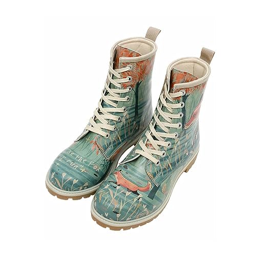DOGO Long Boots - Like the fox - Vegane Damen Boots und Nachhaltige und Bunte Stiefeletten - Trendige Bequeme Stiefel für Damen von DOGO