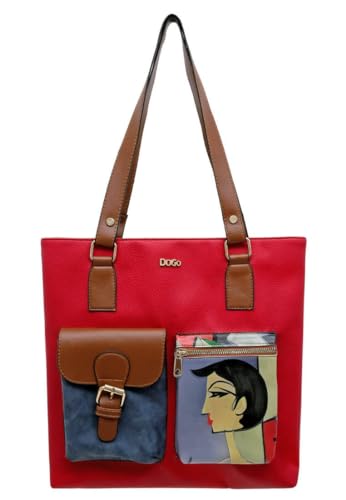 DOGO Multi Pocket Bag - Cubic Faces DOGO Multi Pocket Bag - Cubic Faces von DOGO