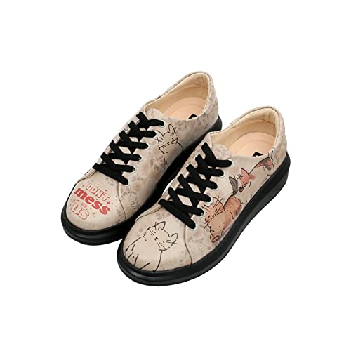 DOGO Myra - Trouble Makers - Damen Sneaker -Vegane Sneaker für Damen 40 von DOGO