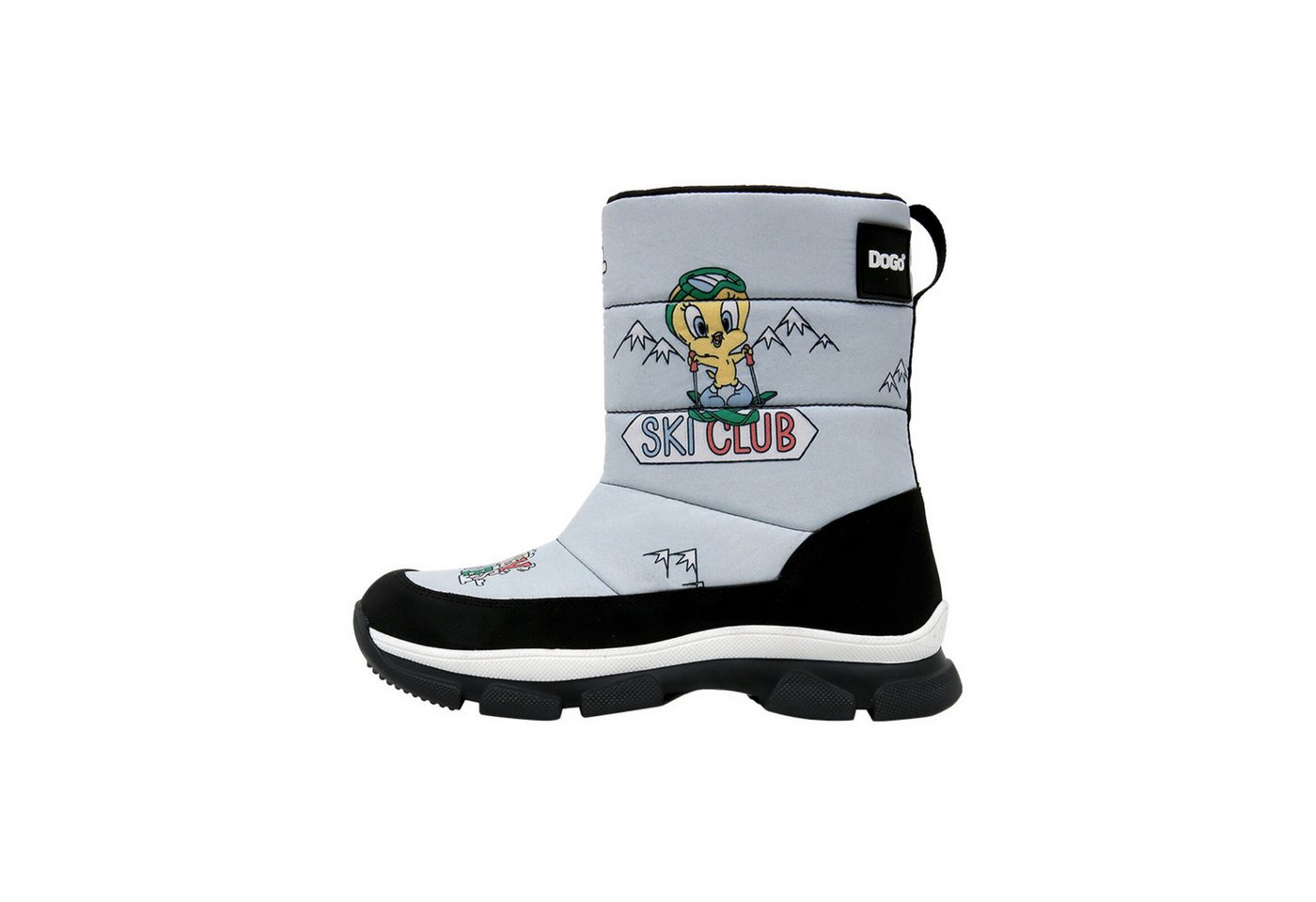 DOGO Nortia Winterboot / Snowboot Looney Tunes Ski Club Damen Snowboots Handgefertigt von DOGO