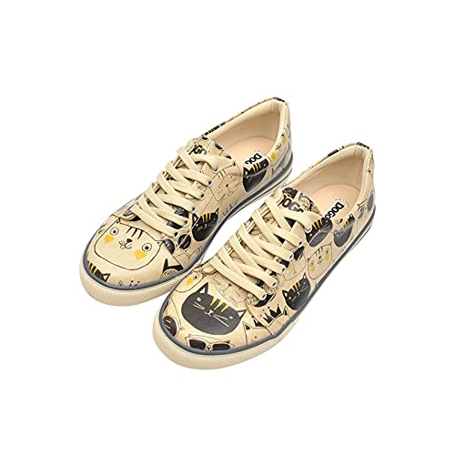 DOGO Sneaker - Monochrome Cats 37 von DOGO