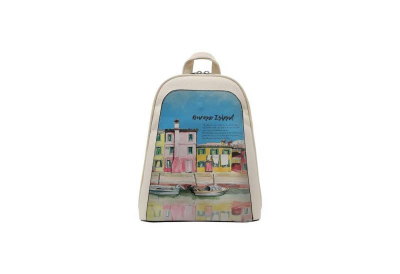 DOGO Tagesrucksack Tidy Bag Rucksack Burano Island Damen Backpack von DOGO