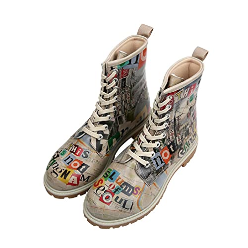DOGO Vegane Damen Boots Stiefeletten - Not Gangnam 40 von DOGO