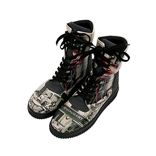 DOGO Vegane Damen Future Boots Stiefeletten - La Vie Parisienne 36 von DOGO