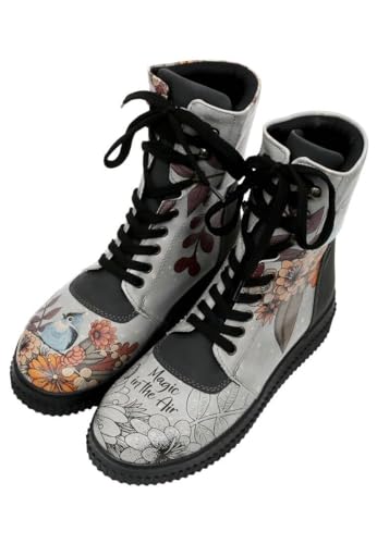 DOGO Vegane Damen Future Boots Stiefeletten - Magic In The Air 39 von DOGO