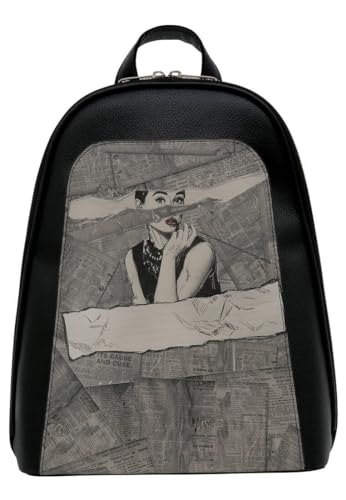 DOGO Vegane Damen Rucksack Tidy Bag - Go Back to Being Yourself von DOGO