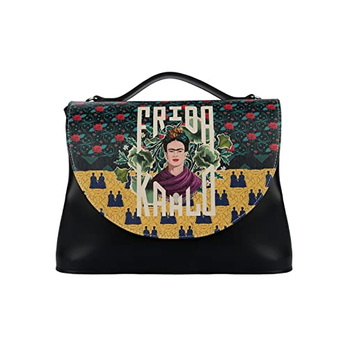 DOGO Vegane Damen Schultertaschen Umhängetaschen Handy Bag - Frida? World von DOGO