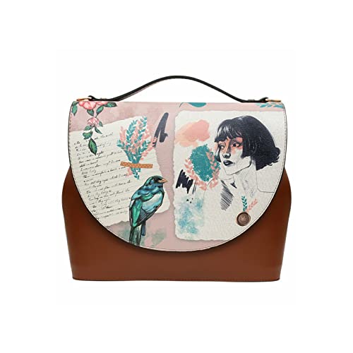 DOGO Vegane Damen Schultertaschen Umhängetaschen Handy Bag - Sonnet From Life von DOGO