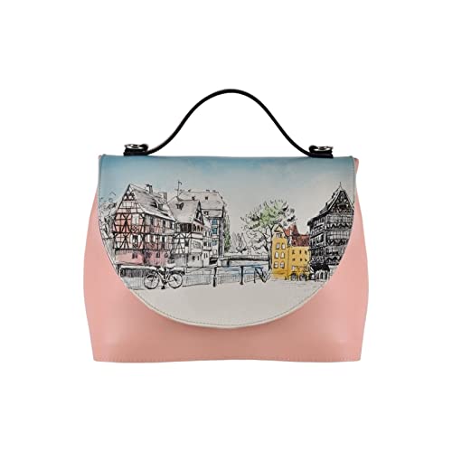 DOGO Vegane Damen Schultertaschen Umhängetaschen Handy Bag - Take a Walk von DOGO