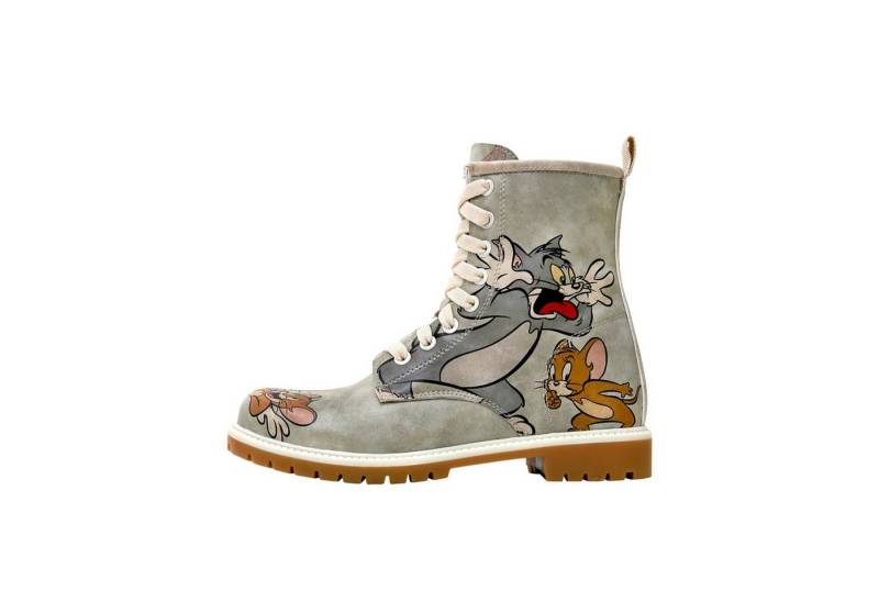DOGO Wb Longe Boots Schnürstiefel Double Trouble Damen Stiefeletten, Schnürboots Handgefertigt von DOGO