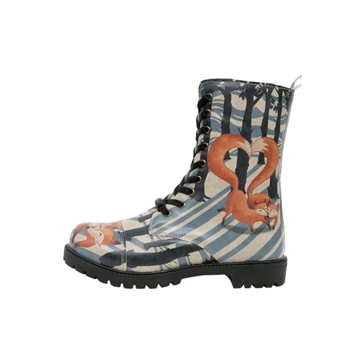 DOGO Zipsy Boots - Cuddling Season - Vegane Damen Boots und Nachhaltige und Bunte Stiefeletten - Trendige Bequeme Stiefel für Damen von DOGO