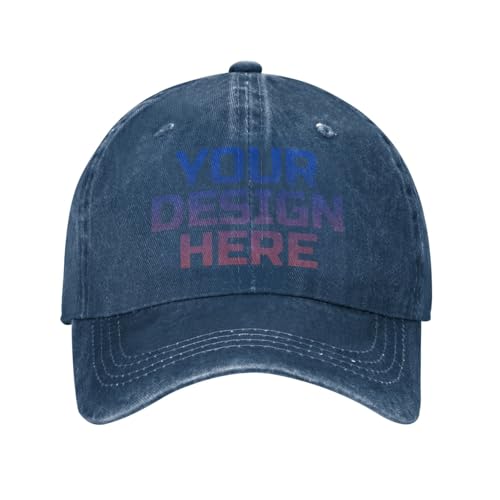 DOHXQM Benutzerdefinierte Baseball -Kappe Design Ihre eigenen Hüte Benutzerdefinierten Hats Logo Personalisierte Baseball Cap Benutzerdefinierte Hut Fügen Sie Ihr eigenes Design/Text/Fotos DOHXQM Benutzerdefinierte Baseball -Kappe Design Ihre eigenen Hüte Benutzerdefinierten Hats Logo Personalisierte Baseball Cap Benutzerdefinierte Hut Fügen Sie Ihr eigenes Design/Text/Fotos von DOHXQM