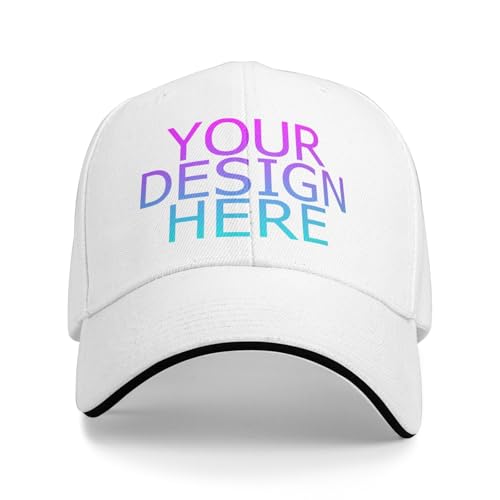 DOHXQM Benutzerdefinierte Baseball -Kappe Design Ihre eigenen Hüte Benutzerdefinierten Hats Logo Personalisierte Baseball Cap Benutzerdefinierte Hut Fügen Sie Ihr eigenes Design/Text/Fotos DOHXQM Benutzerdefinierte Baseball -Kappe Design Ihre eigenen Hüte Benutzerdefinierten Hats Logo Personalisierte Baseball Cap Benutzerdefinierte Hut Fügen Sie Ihr eigenes Design/Text/Fotos von DOHXQM