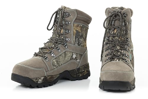 DOING SOMETHING GREAT DSG Outerwear Damen 600 Gramm Schnürstiefel Jagdstiefel, Realtree Edge, 37.5 EU von DOING SOMETHING GREAT
