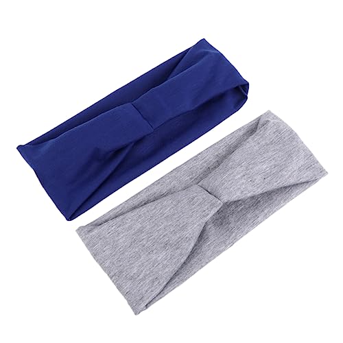 DOITOOL 2st Kosmetisches Haarband Turban Headwrap Duschstirnbänder Kreuzes Stirnband Elastisches Knoten Stirnband Krankenschwestern Stirnband Yoga Stirnband Schweißband Fräulein Draussen von DOITOOL