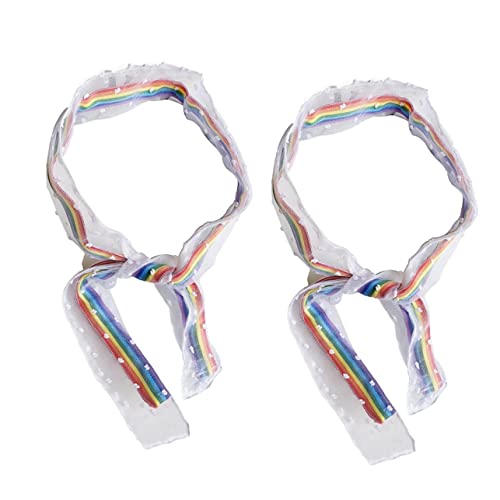 DOITOOL 1 Regenbogen-Stirnband Haarschmuck für Damenclips Haarbänder für Mädchen Haarklammer Haarspangen schicker Haarreif Mädchen Haarband Mode Haarnadel Südkorea Kopfbedeckung Fräulein von DOITOOL