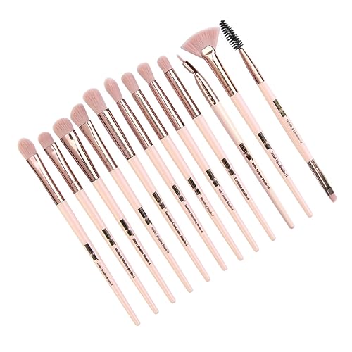 DOITOOL 1 Satz 12St Mischen Make-up-Pinsel für die Frau Make-up-Pinsel für Frauen Gesichts-Make-up schminkpinsel Make-up Pinsel Kosmetikpinsel Puderpinsel tragbar einstellen malen Fräulein von DOITOOL