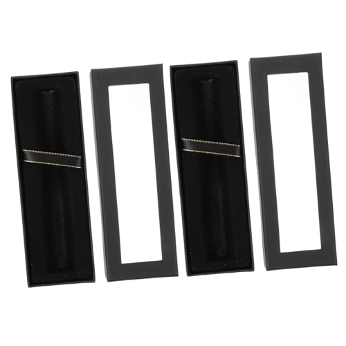 DOITOOL 1 Satz Stift Geschenkboxen Mit Sichtfenster Multifunktionale Stiftaufbewahrungsboxen Verpackung Für Füllfederhalter Praktische Papierstiftboxen 2 Stück von DOITOOL