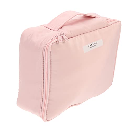 DOITOOL 1 Satz kosmetische Aufbewahrungstasche Kosmetik-Make-up-Organizer Kosmetiktasche mit Henkel Make-up-Organizer-Tasche Make-up-Taschen persönliche Pflegetasche Kulturbeutel tragbar von DOITOOL