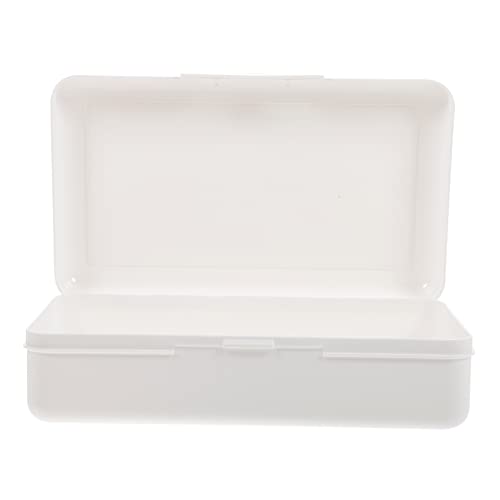 DOITOOL Praktische Stift Bleistifthalter Box Mit Praktischem Deckel Stapelbare Aufbewahrung Für Schule Büro Und Zuhause in Keramikweiß Vielseitiges Etui Für Stifte Bleistifte Und von DOITOOL