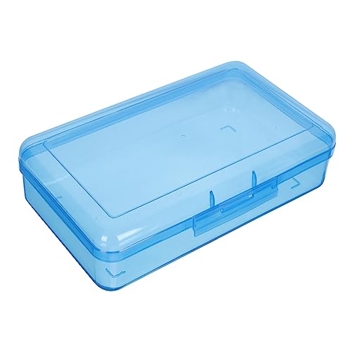 DOITOOL Stiftebox Aus Kunststoff Stiftebehälter Mit Schnellverschluss Stapelbar Für Schreibwaren Bleistifte Buntstifte Und Mehr Langlebig Und Praktisch Für Schule Und Büro von DOITOOL