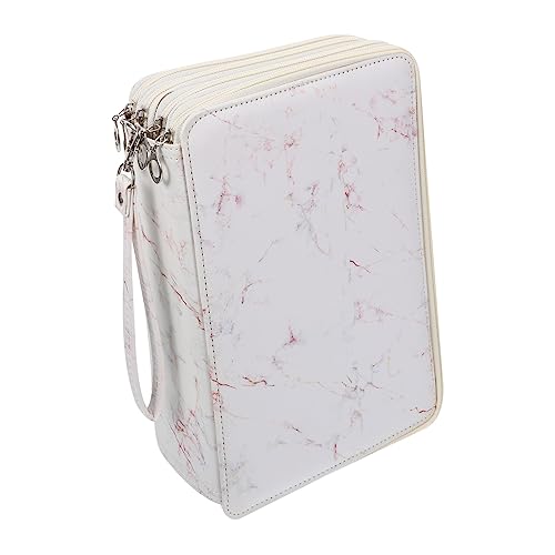DOITOOL 1 Stück Großes Federmäppchen mit Hoher Kapazität Multifunktionale Stiftetui für Künstler Schreibwaren Organizer Marmor Design zur Aufbewahrung von Malstiften und Buntstiften DOITOOL 1 Stück Großes Federmäppchen mit Hoher Kapazität Multifunktionale Stiftetui für Künstler Schreibwaren Organizer Marmor Design zur Aufbewahrung von Malstiften und Buntstiften von DOITOOL