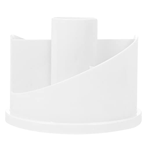 DOITOOL 1 Stück Karton Aufbewahrungsbox für Make-up-Pinsel Kosmetikpinselhalter Schminkpinselschrank Make-up Pinsel Bürste Desktop-Briefpapier-Organizer drehbarer Bleistiftbehälter runden von DOITOOL