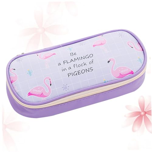 DOITOOL Federmäppchen Mit Reißverschluss Große Kapazität Stift-Aufbewahrungstasche Cartoon-tiermotiv Aus Hochwertigem Pu-Material Leicht Zu Reinigen von DOITOOL