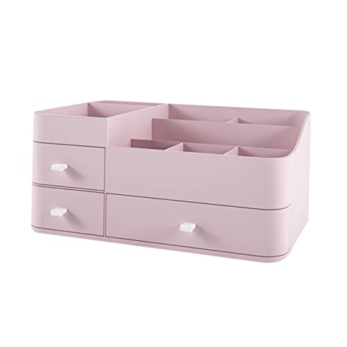 DOITOOL 1 Stück Karton Fernbedienungshalter Büro-Aufbewahrungsboxen Beauty-Halter-Organizer schminkpinsel Desktop-Make-up-Organizer Schublade Aufbewahrungskiste Kosmetikbox von DOITOOL