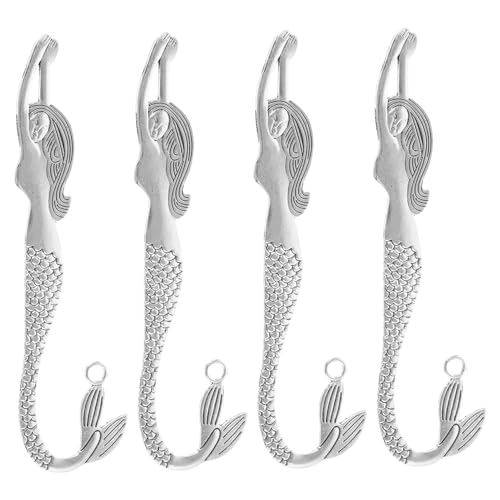 DOITOOL 10stücke Metall Meerjungfrau Charms Für Diy Haarspange Dekoration Und Handtaschen Anhänger Zubehör Bastelbedarf Für Frauen Mädchen von DOITOOL