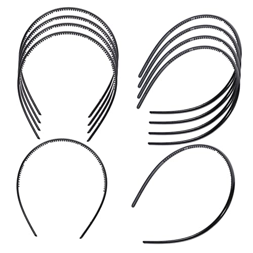 DOITOOL 10St Retro-Stirnband mit Zähnen Zahnstirnbänder aus Kunststoff Frauen Mädchen Kopfschmuck Haarband Tiara dekorative Stirnbänder dünne Haarbänder Universal- Zubehör von DOITOOL