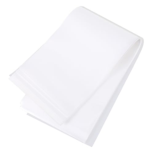 DOITOOL 100 Blatt Haarfärbepapier Haarfärbewerkzeuge Profiwerkzeuge Haar Färbung Papier Streifen Kunststofffarbpapier Plastikfolienpapier Trennpapier Weiß Haarfärbemittel von DOITOOL