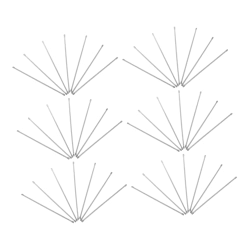 DOITOOL 100 Stück Stahlknochenkniespangen Kleine Weste aus plattengeladene Weste Spiralstahlstäbchen zum Nähen von Korsetts Korsett Busk Korsett-Stäbchengehäuse Boing-Spirale Silber von DOITOOL