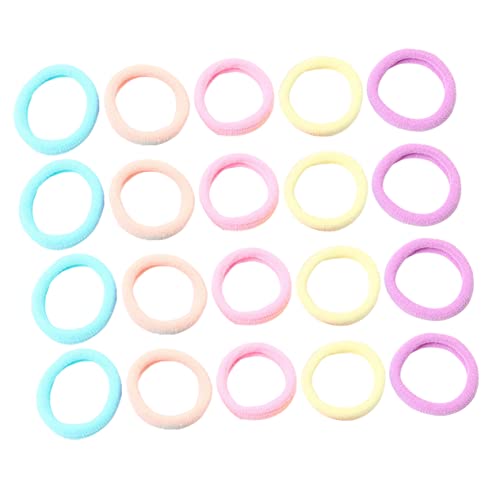 DOITOOL 100st Haargummis Für Frauen Haargummi Aus Nylon Nahtlose Haargummis Nylon-haargummis Frauenhaare Haarband Babyhalter Haargummis Für Mädchen Haargummis Für Babys Haare Pferdeschwanz von DOITOOL