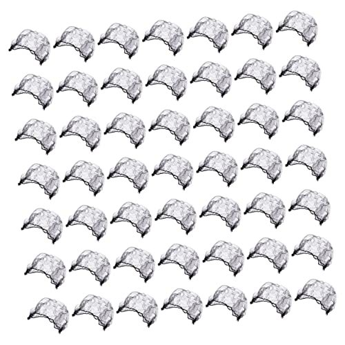 DOITOOL 100stücke Unsichtbare Elastische Haarnetze Für Perücken Und Haarfixierung Für Damen Krankenschwestern Und Tänzer Schwarz von DOITOOL