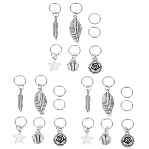 DOITOOL 105 Stk Car-Bling-Accessoires für Frauen Haarschmuck für Damen weiße Toilettenartikelflaschen Haarringe Haare geflochten Ringe flechten Stirnband Haarnadel von DOITOOL