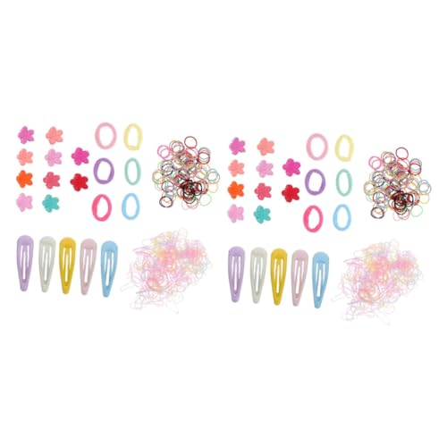 DOITOOL 1130 Stk Haar-accessoires-geschenkbox-set Haarspangen-clip Für Mädchen Elastische Haarbänder Mini-elastische Haargummis Haargummi Für Mädchen Plastik Einfach Kabelbinder Kind von DOITOOL