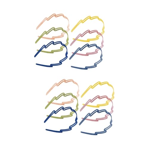 DOITOOL 12 Stk Stirnband aus Kunststoff Haarschmuck vermissen Bandana Stirnband für Männer gewelltes Stirnband Kopfbedeckung für Frauen Haarband Koreanische Version Schal Fräulein von DOITOOL