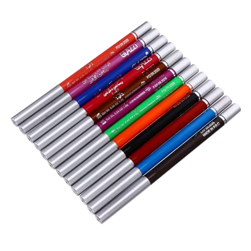 DOITOOL 12 Stück 1 Satz farbiges Lidschatten-Set schnell trocknende Eyeliner wasserfester Eyeliner Eyeliner-Stift Eyeliner-Set wasserfeste Eyeliner Haupt Schminkset Buchse einstellen von DOITOOL