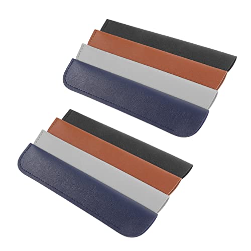 DOITOOL Leder Stifthülle für Einen Einzelnen Stift 12 Stück Robust und Wiederverwendbar für Büro und Schule mit Gummiband zur Sicheren Befestigung von DOITOOL