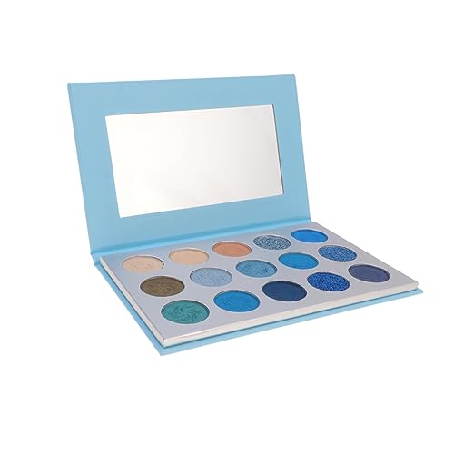 DOITOOL 15 Lidschatten-palette Make-up-palette Kompakter Lidschatten Für Frauen Lidschatten Kompakt Bunter Lidschatten Matt Lidschatten-box Fräulein von DOITOOL