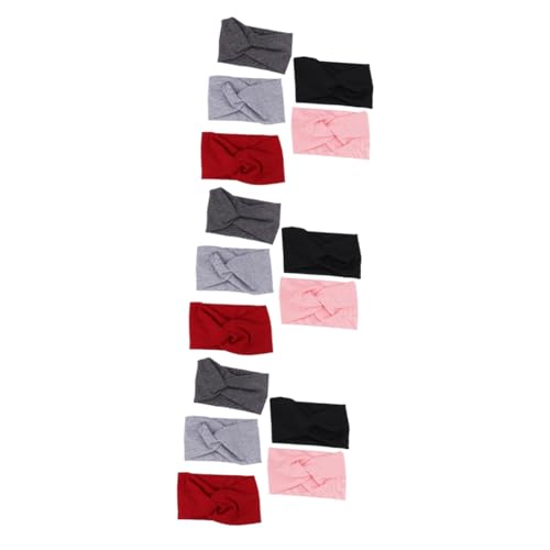 DOITOOL 15 Stk einfarbige Bandanas Kopftuch mit Bandana-Knoten Bandana für Haare Tiara Haarbänder Haarschmuck Kopftuch für Kinder elastisch Schal schmücken Kopfbedeckung Baby Stirnband von DOITOOL