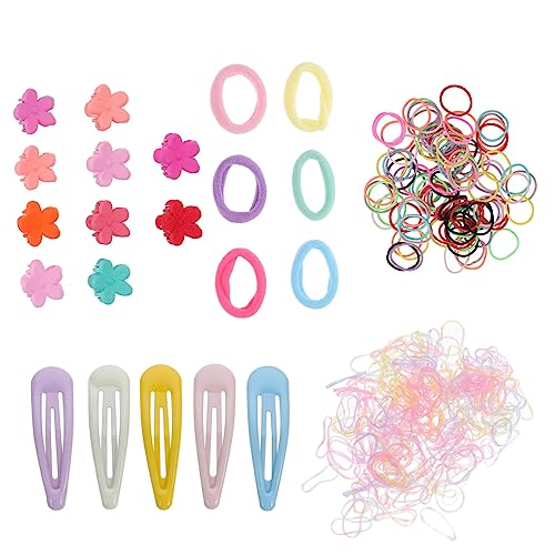 DOITOOL 1695 Stk Haar-accessoires-geschenkbox-set Haargummis Für Mädchen Haarspange Für Kinder Zöpfe Halter Haarnadel Für Mädchen Mini-haarspange Kleine Elastizität Plastik Kabelbinder von DOITOOL